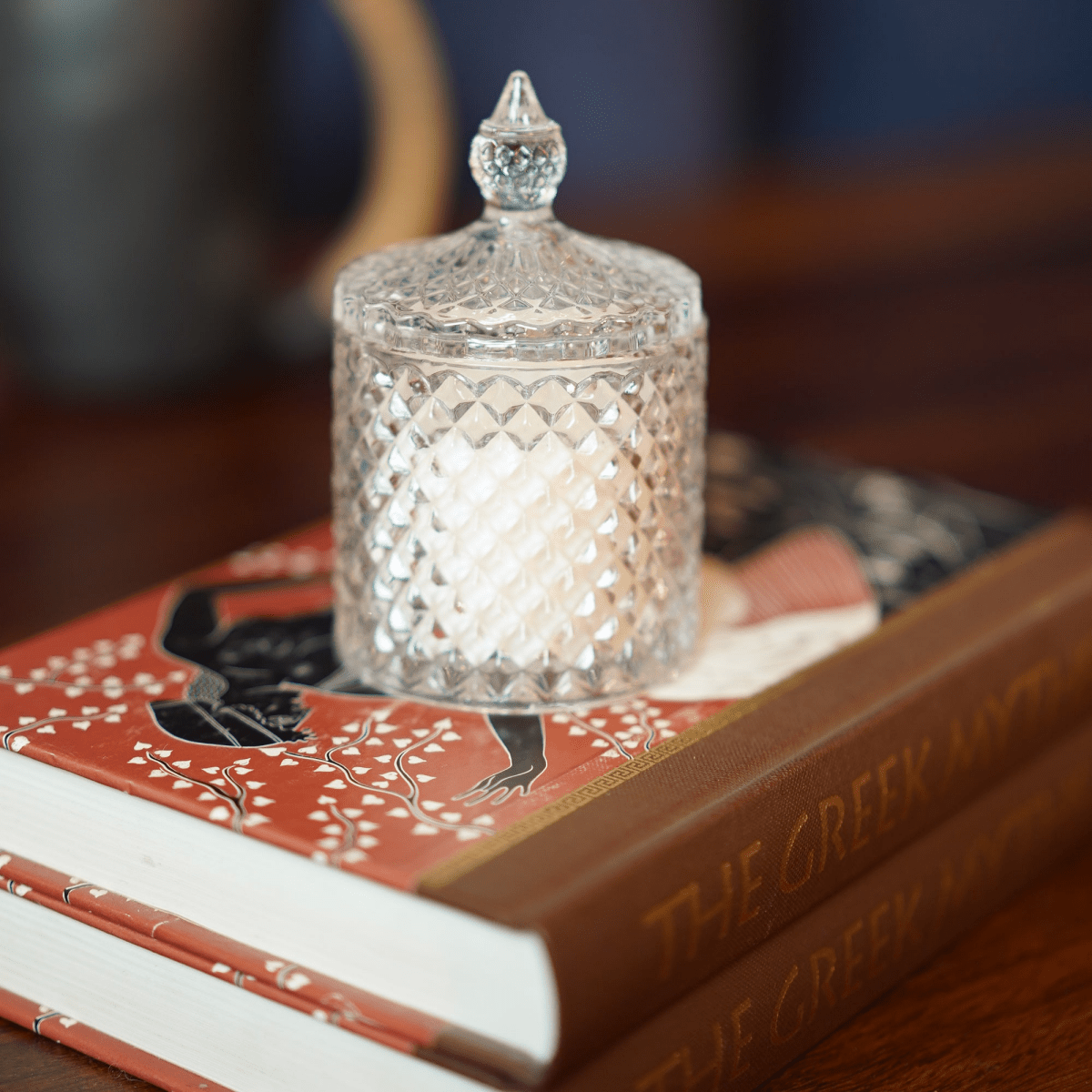 Crystal Jar Candle - Teal Tree India