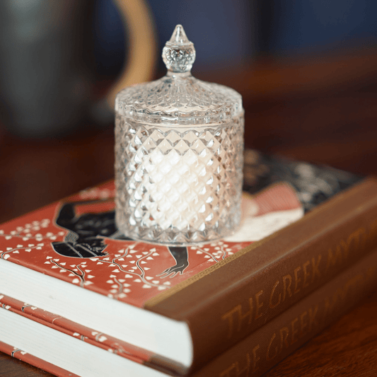 Crystal Jar Candle - Teal Tree India