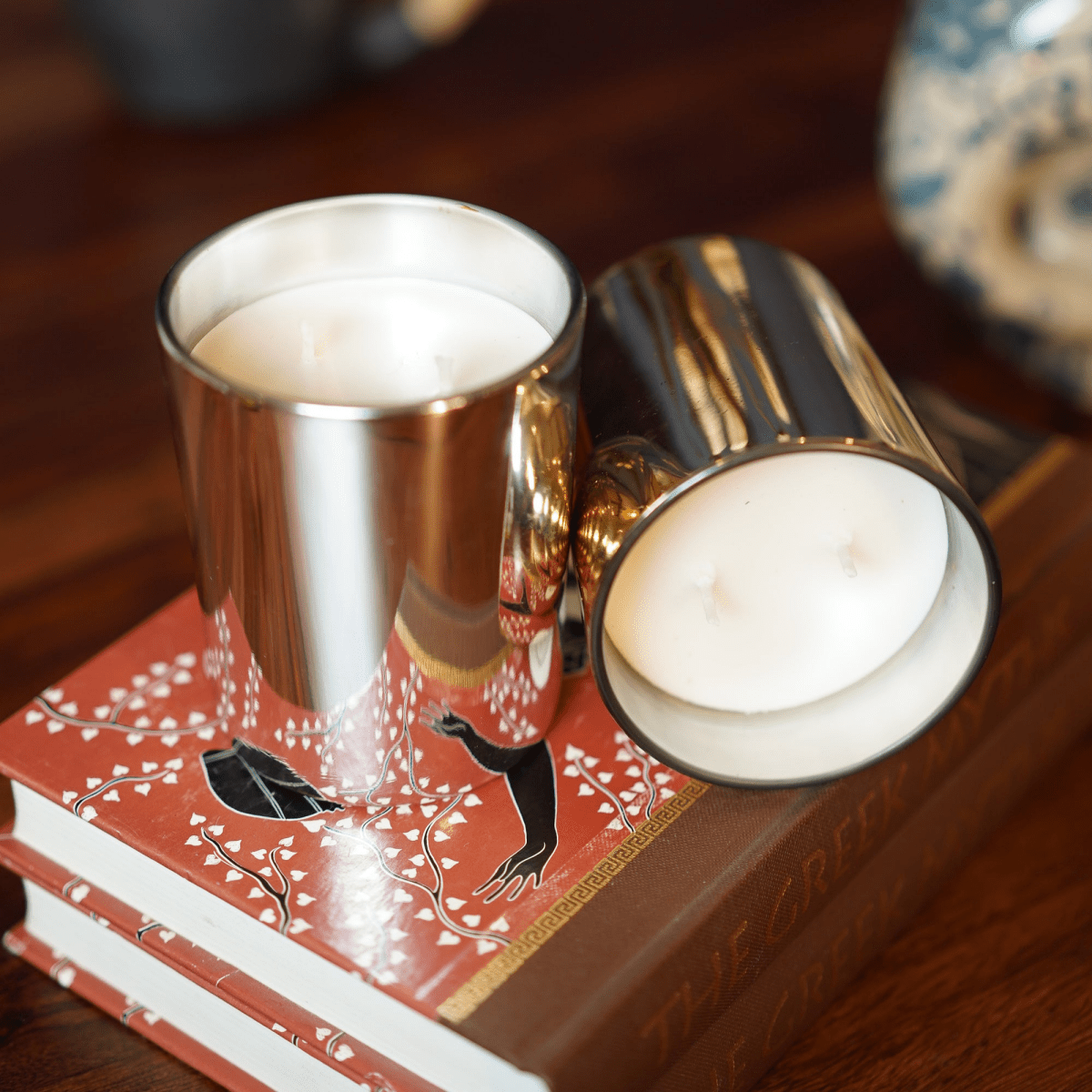 Signature Soy Candle Large - Teal Tree India