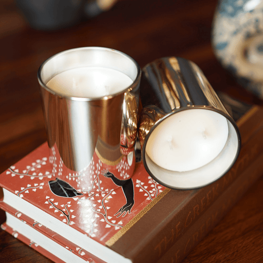 Signature Soy Candle Large - Teal Tree India