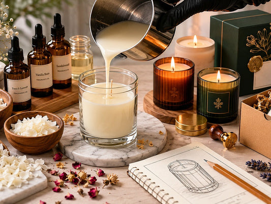 Inside India’s Luxury Candle Manufacturing Process – From Wax to Wonder