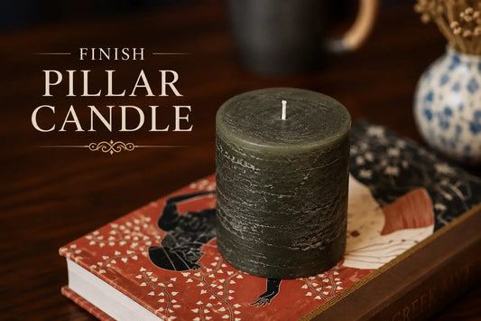 Finish Pillar Candle