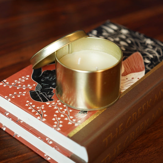 Tin Jar Candle - Teal Tree India